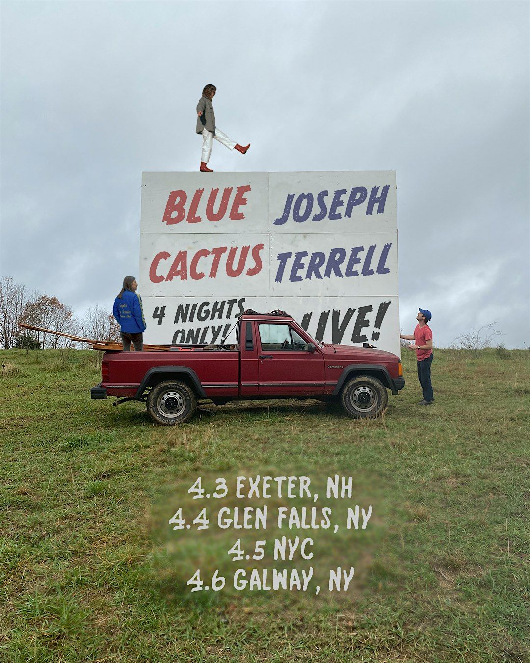 Joseph Terrell + Blue Cactus Live at Groove | 4:30PM Doors, 5PM Show