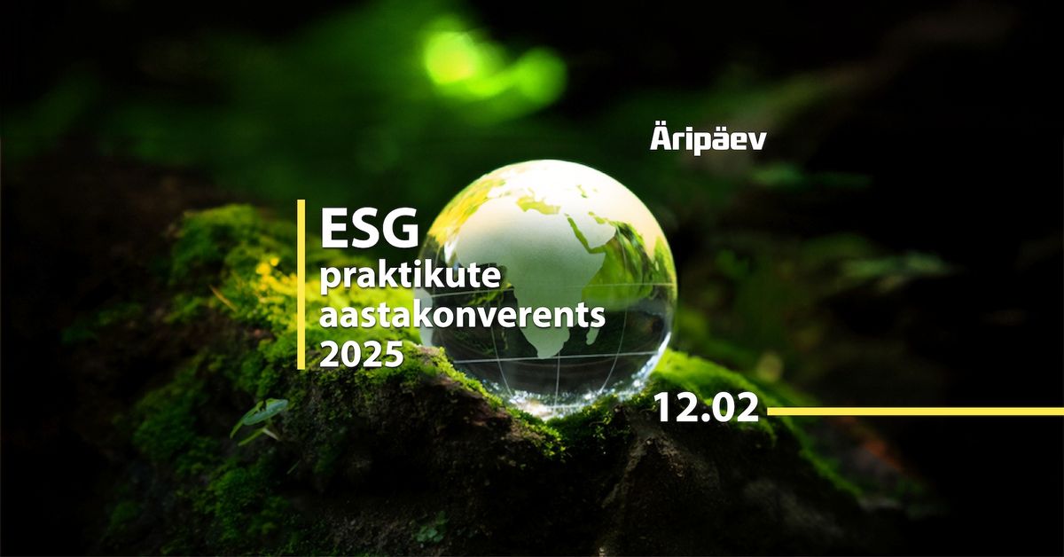 ESG praktikute aastakonverents 2025