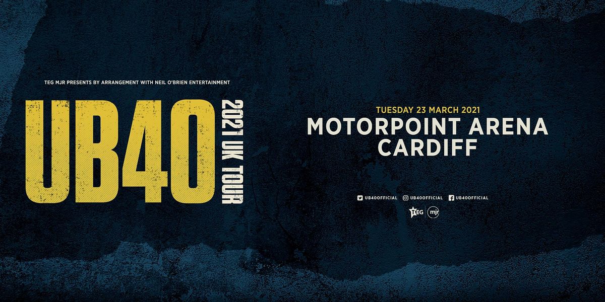 UB40 2021 (Motorpoint Arena, Cardiff)