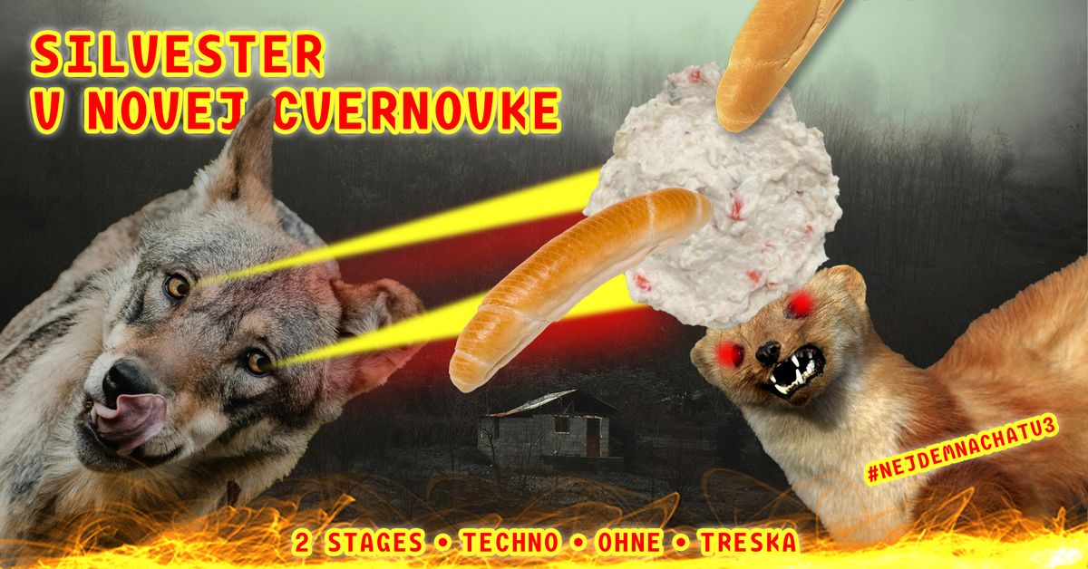 Silvester v Novej Cvernovke #nejdemnachatu3