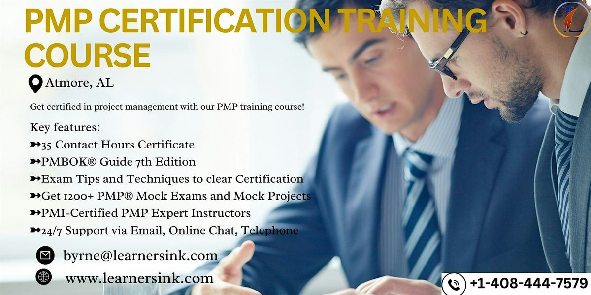 Increase your Profession with PMP Certification In Atmore, AL