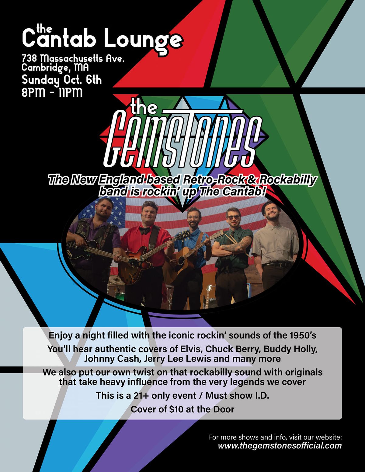 The GemsTones LIVE at the Cantab Lounge