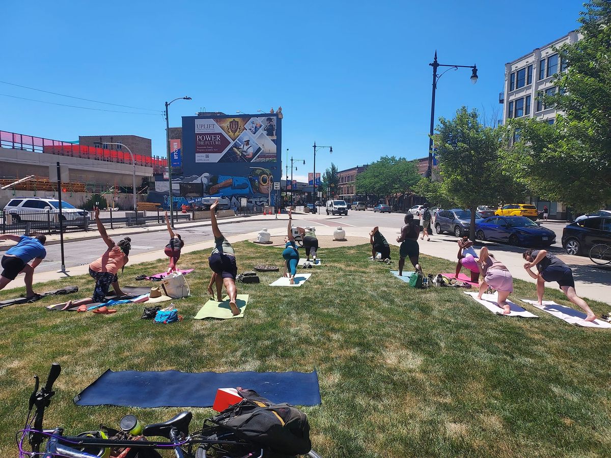 Yoga on the Triangle