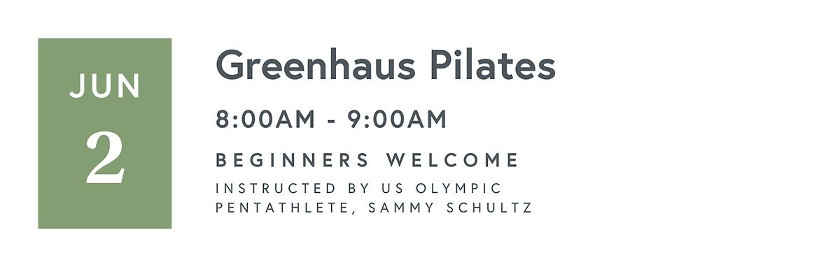 Greenhaus Pilates