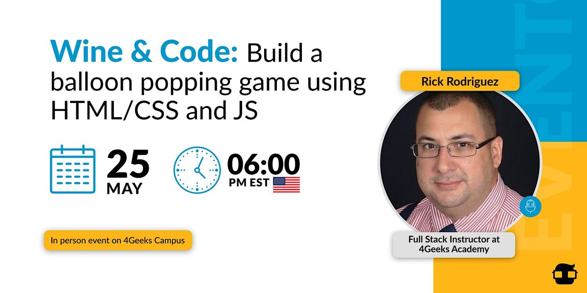 Wine & Code: Build a balloon popping game using HTML\/CSS and JS