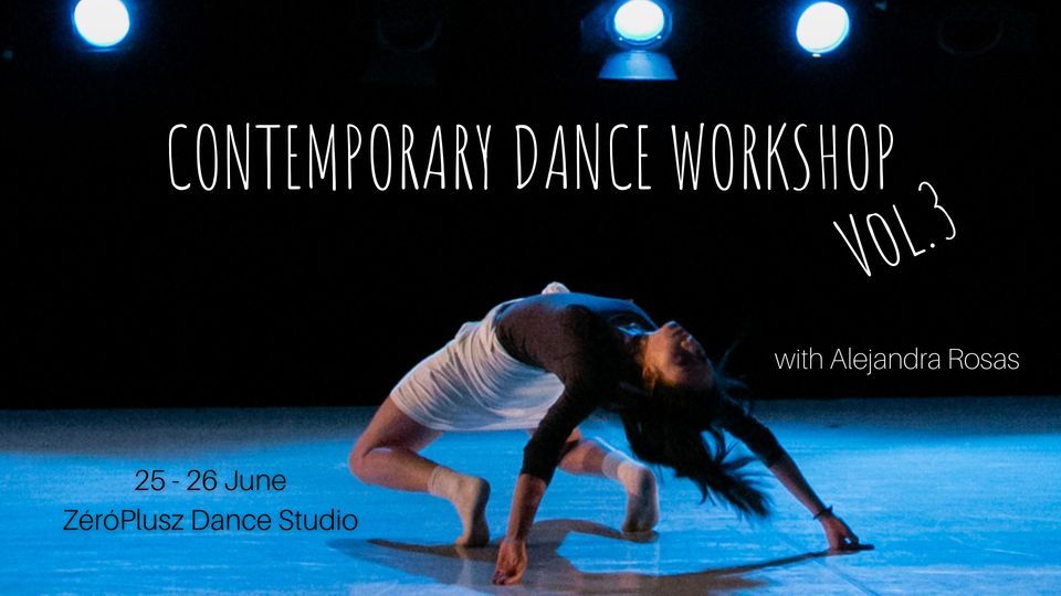 CONTEMPORARY DANCE WORKSHOP vol.3\/with Alejandra Rosas