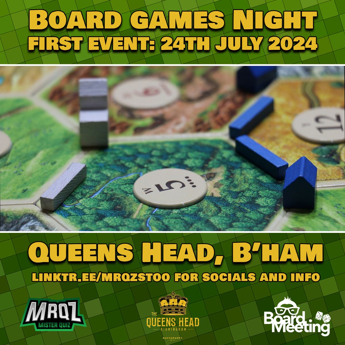 Board Games Night @ The Queens Head