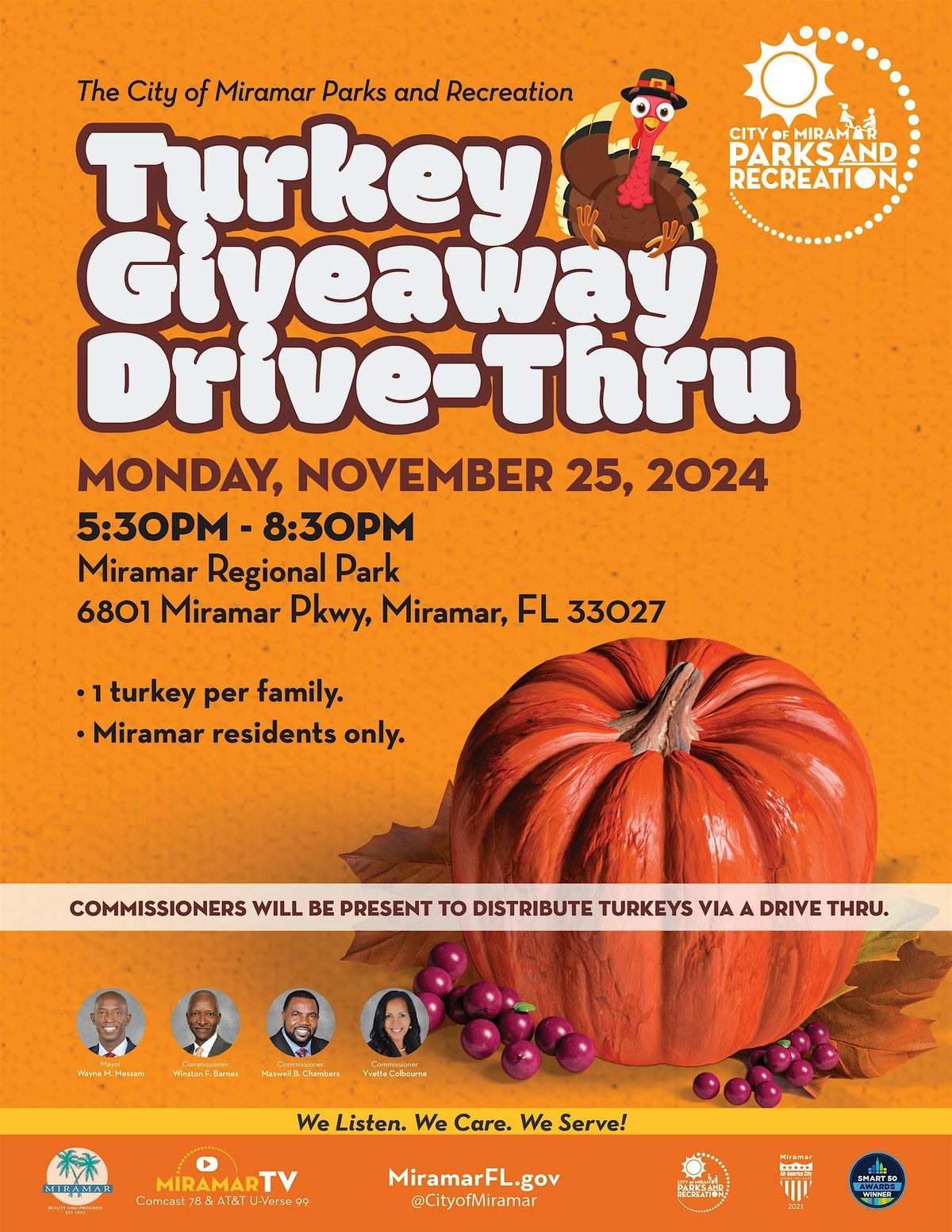 Turkey Giveaway Drive-Thru