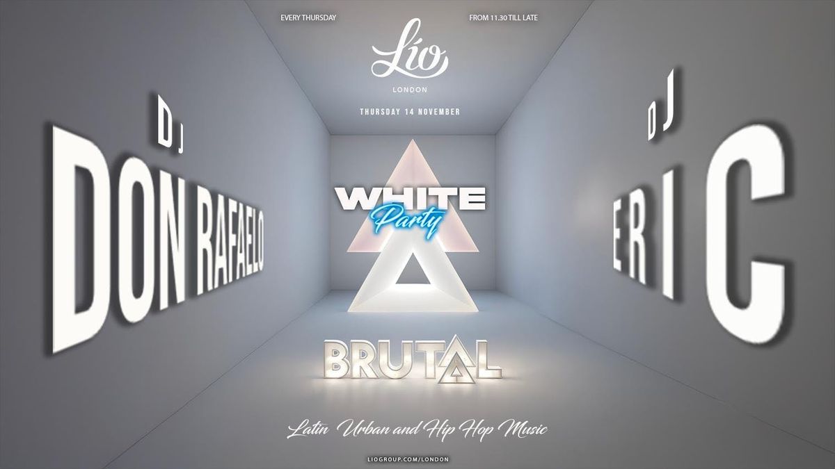 LATIN WHITE PARTY @LIO