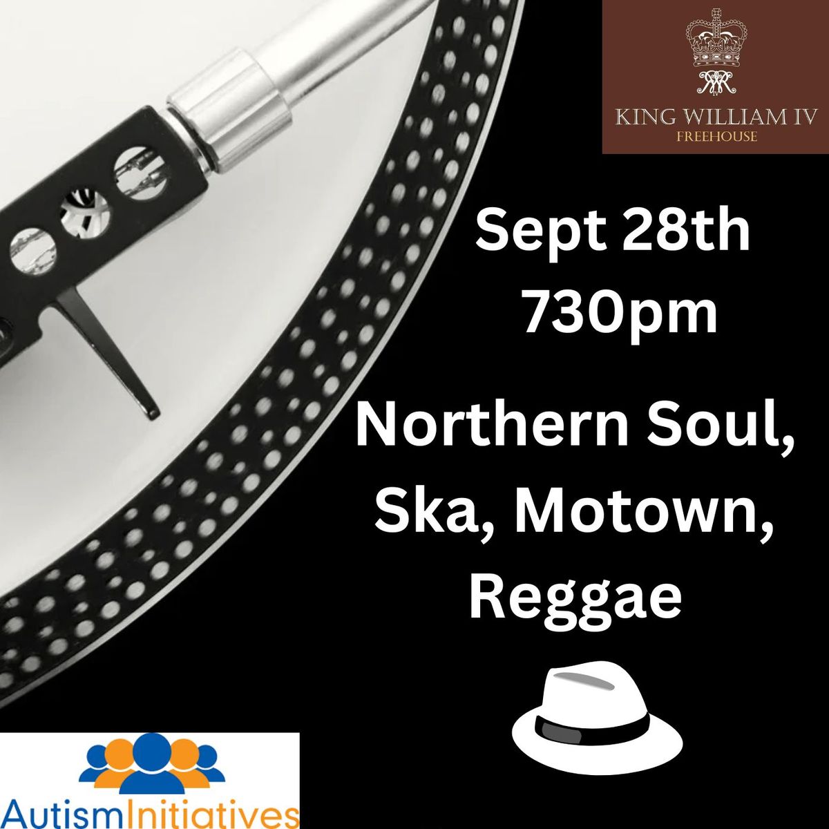 Northern Soul, Ska, Motown and Reggae for Autism Initiatives