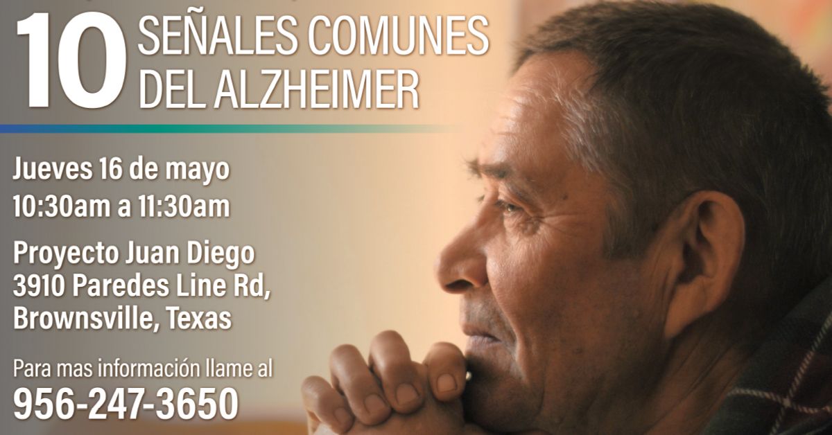 10 Warning Signs of Alzheimer's - (Bilingual) Brownsville