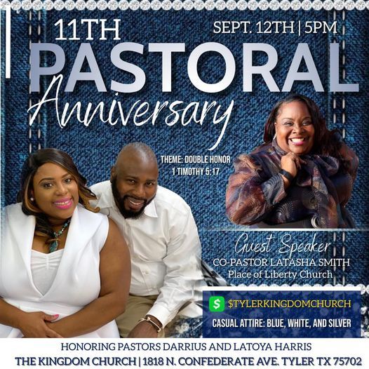 PASTOR DARRIUS AND LATOYA HARRIS 11TH PASTORAL ANNIVERSARY, 1818 N ...