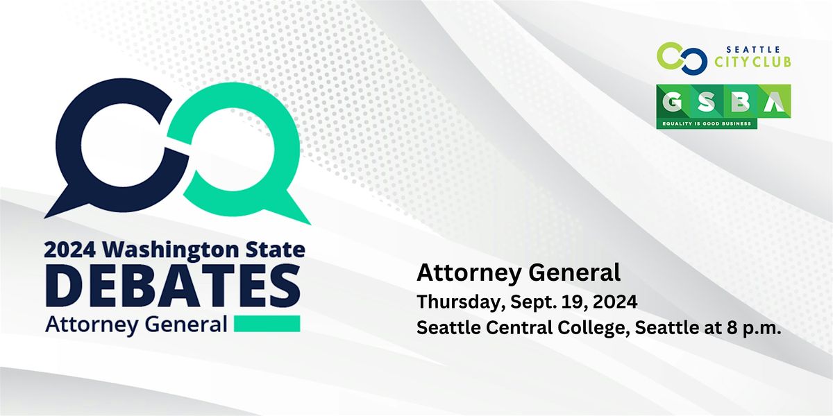 2024 Washington State Attorney General Debate