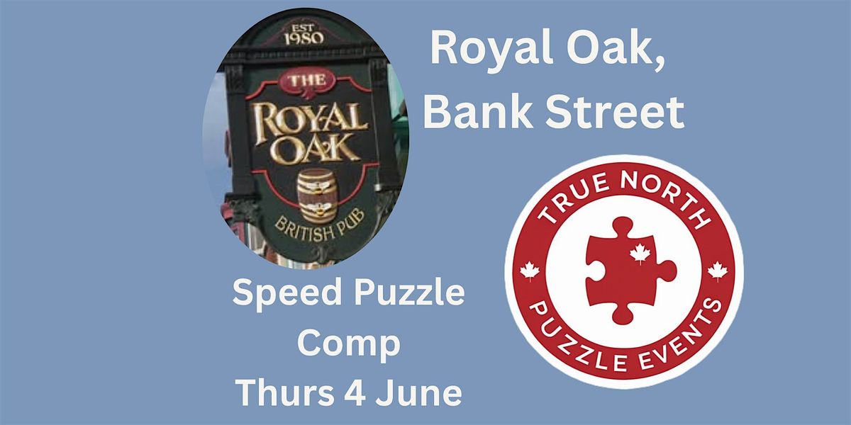 Speed Puzzle Competition - June 4, 2026