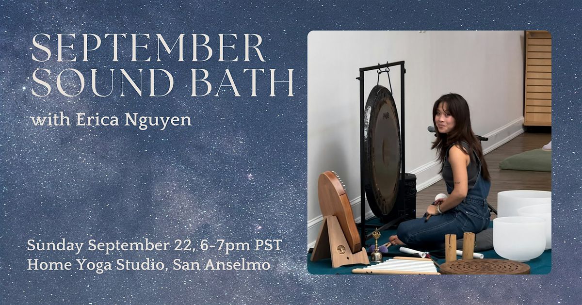 Sound Bath with Erica Nguyen