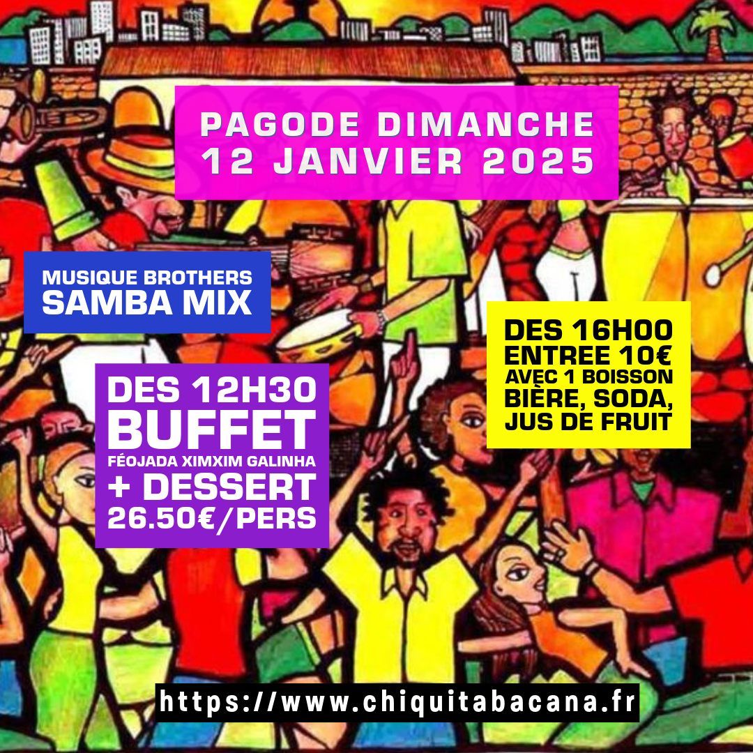 1er Pagode de Janvier : Dimanche 12 Janvier 2025