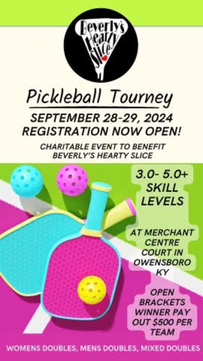 Beverly's Hearty Slice 2024 Pickleball Tournament