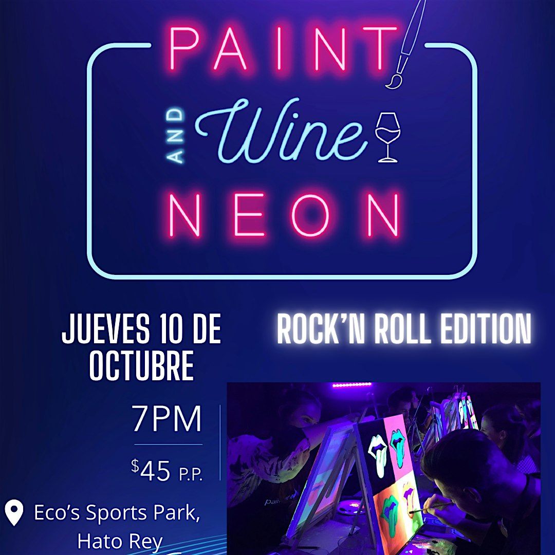 Paint and Wine Neon