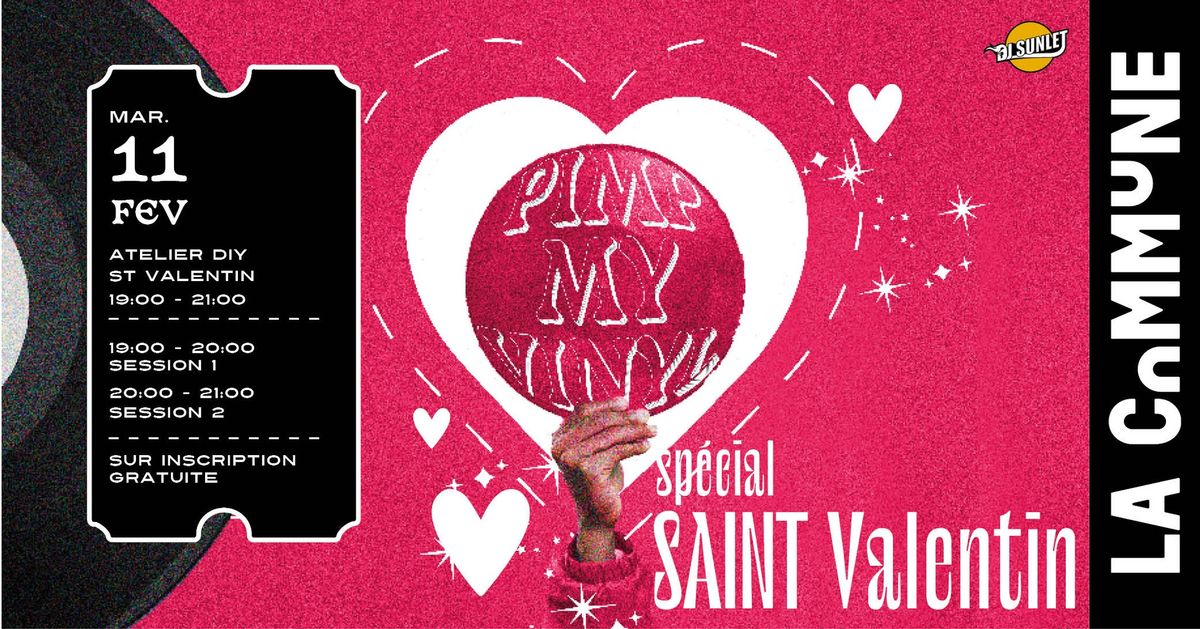 PIMP MY VINYL SAINT VALENTIN