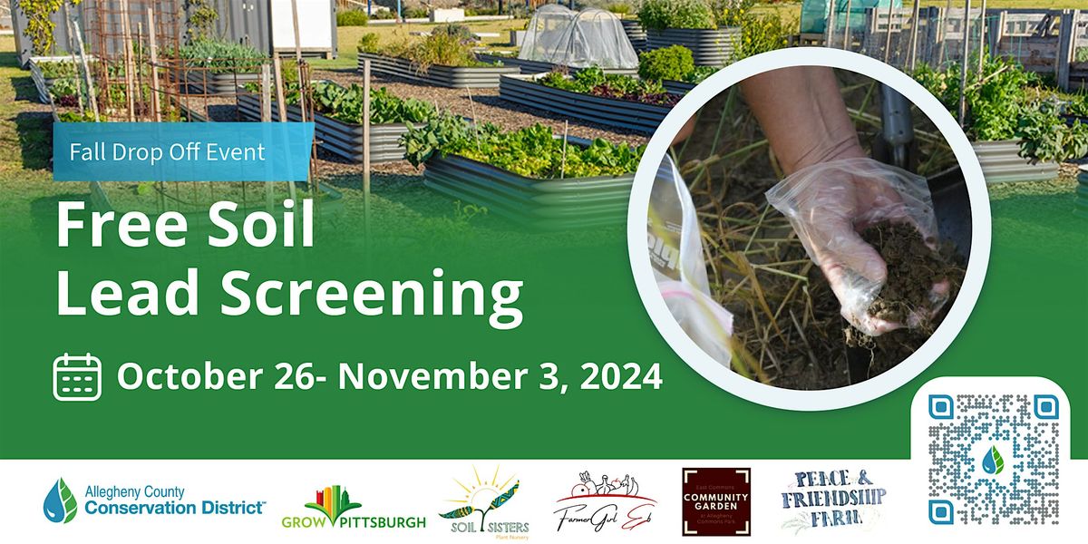 Free Soil Lead Screening: Fall Drop-Off Event