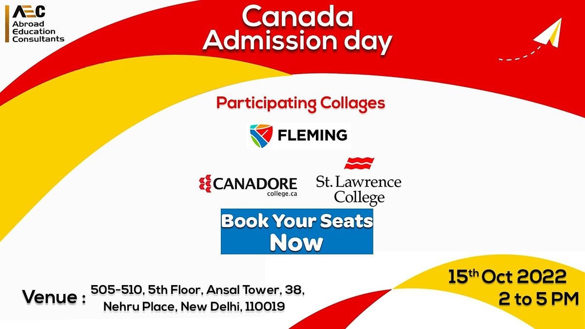 Canada Admission Day October 2022