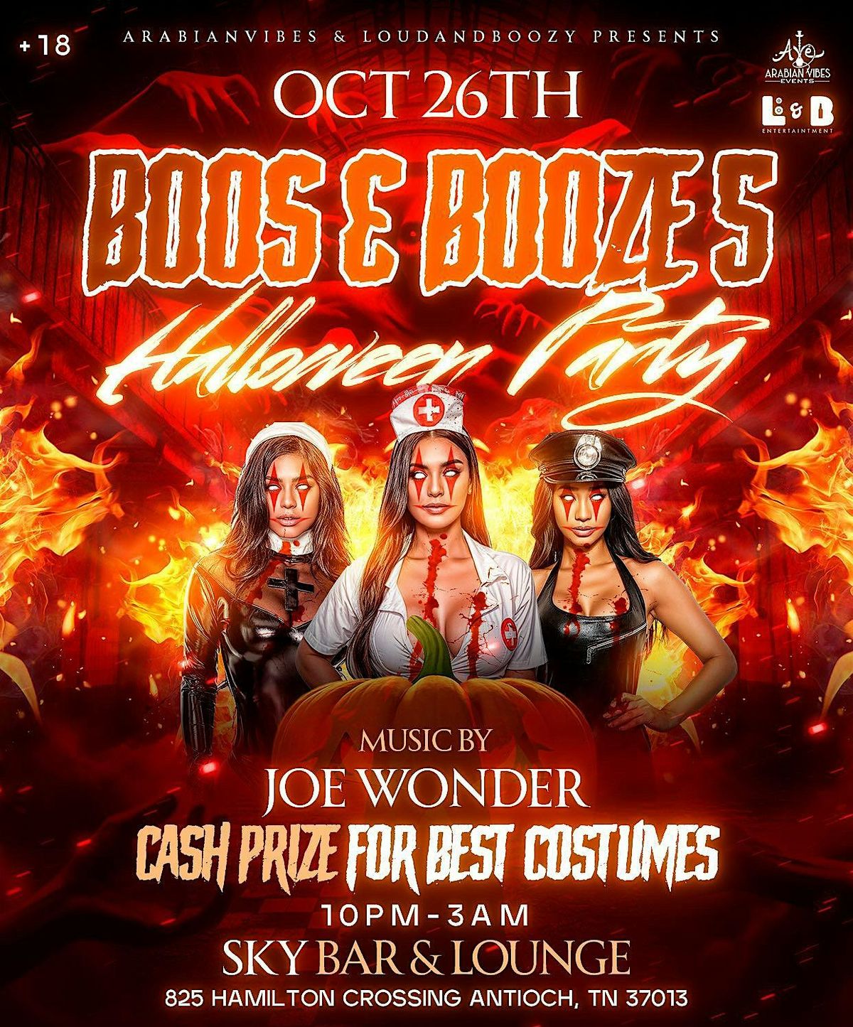 Boos & Booze 5 Halloween Party