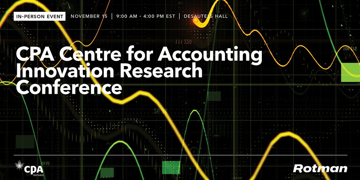 CPA Centre for Accounting Innovation Research Conference