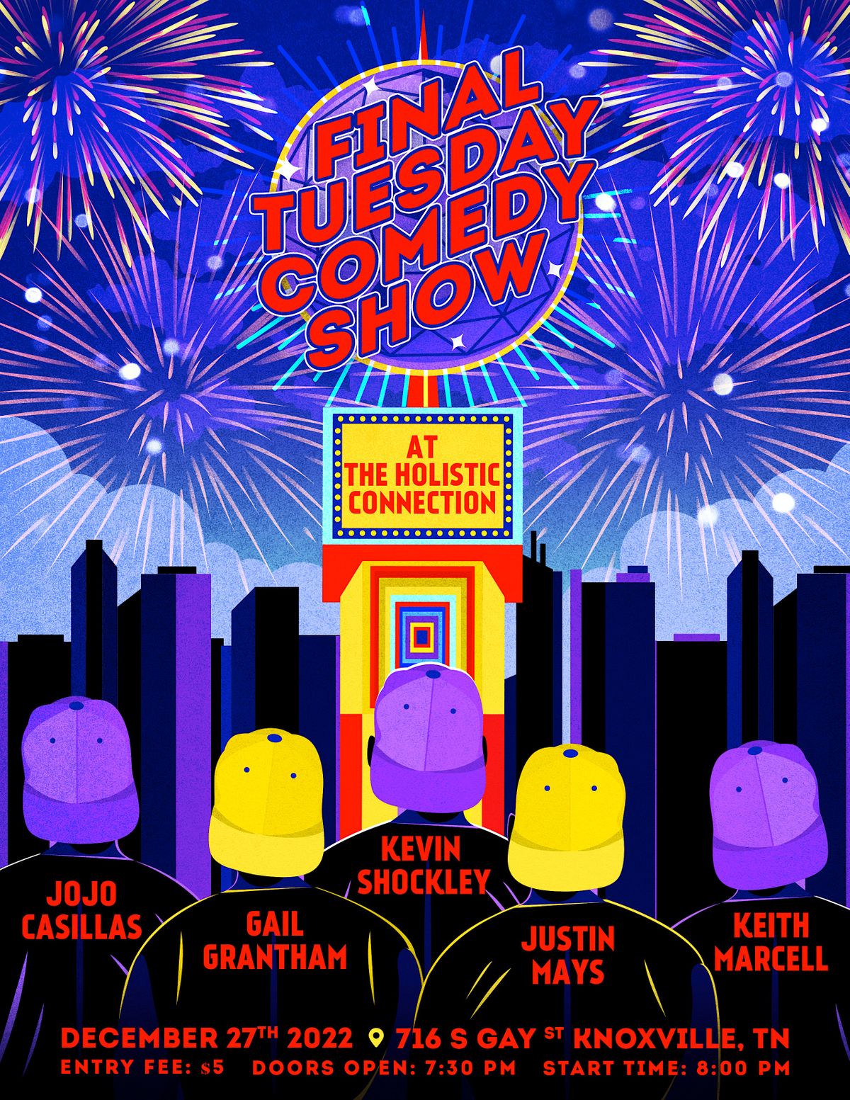 Final Tuesday Comedy Show, The Holistic Connection - Knoxville, 27 ...