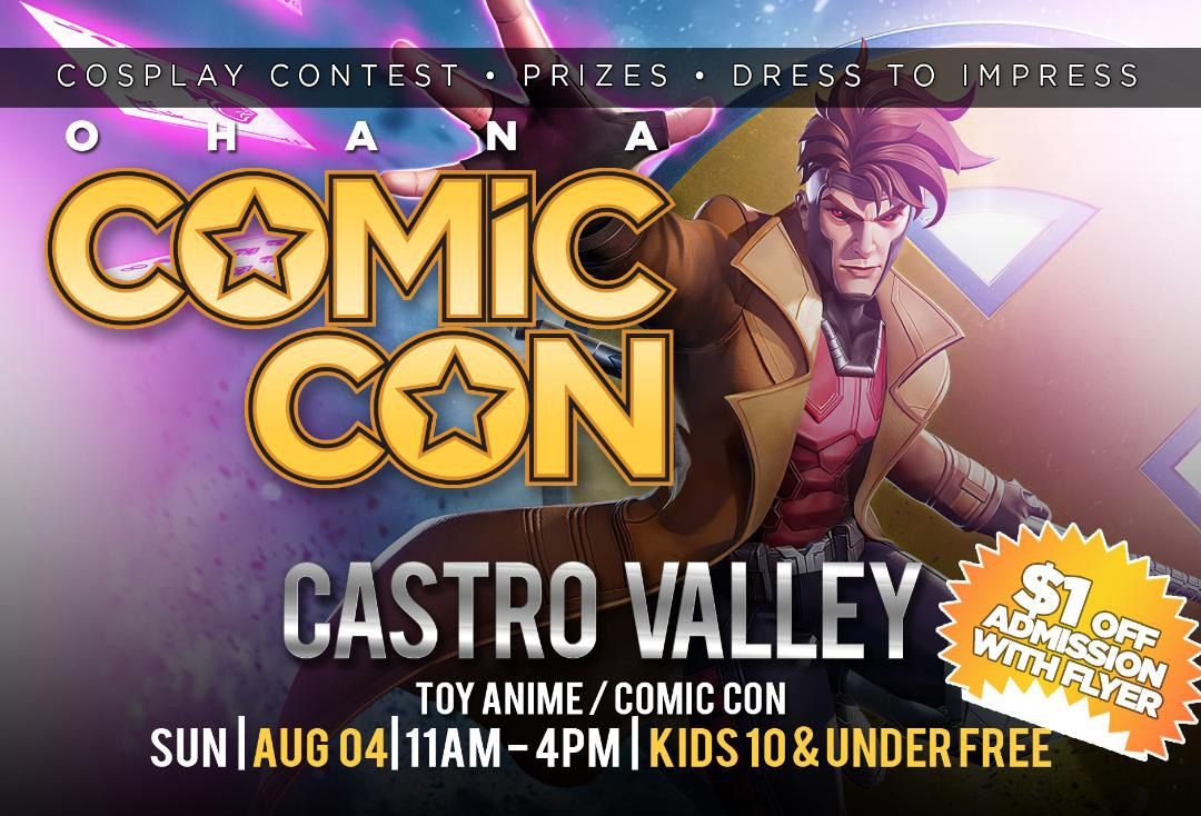 Castro Valley-Hayward Toy-Anime-Comic Con