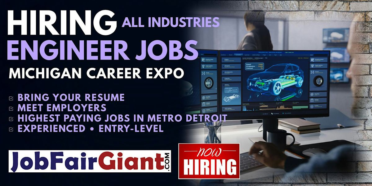 Detroit Engineering and Technical Jobs Career Expo 2024