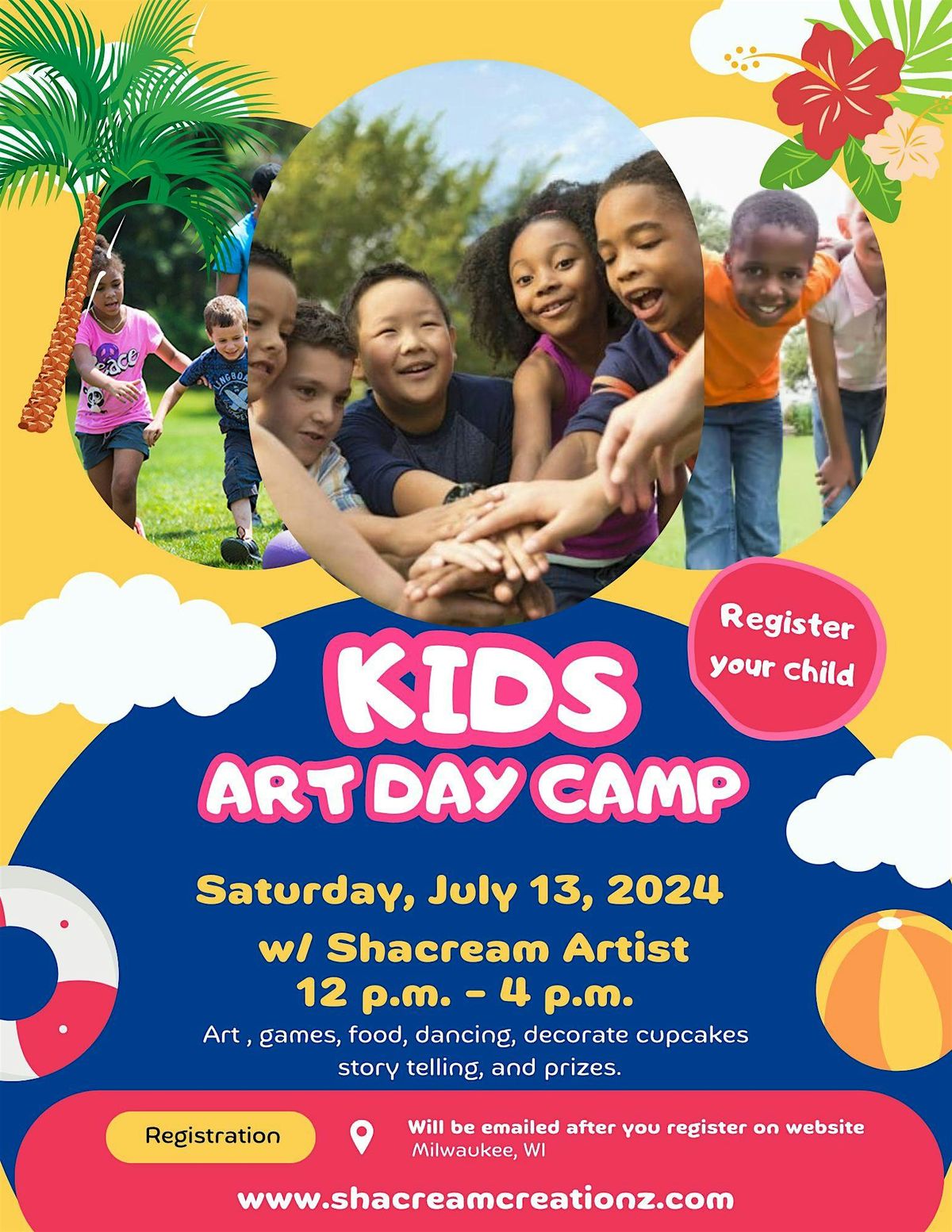 Kids Art Day Camp