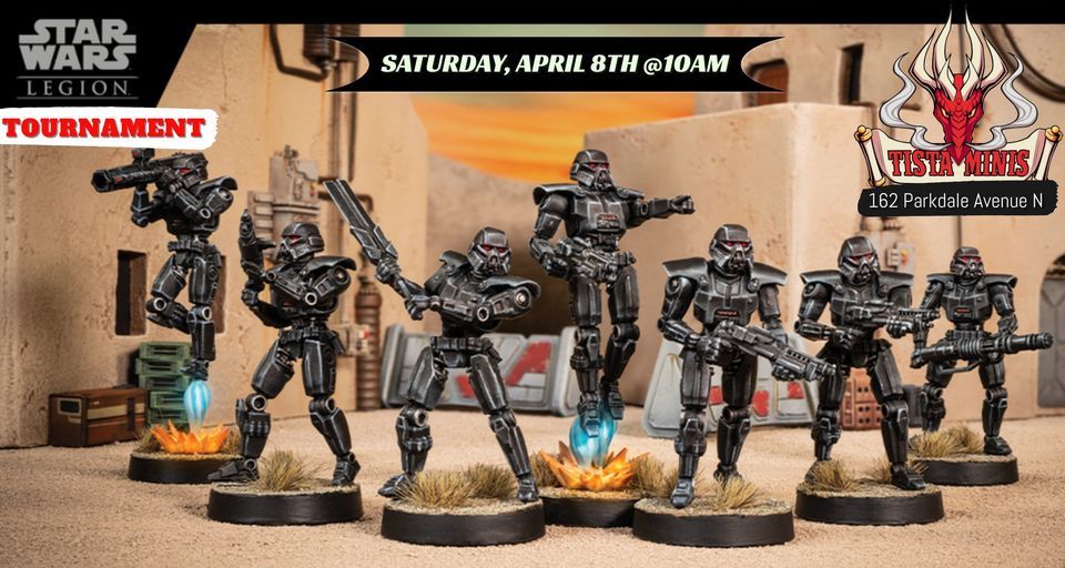 Star Wars Legion Tournament Event - April 8th 2023