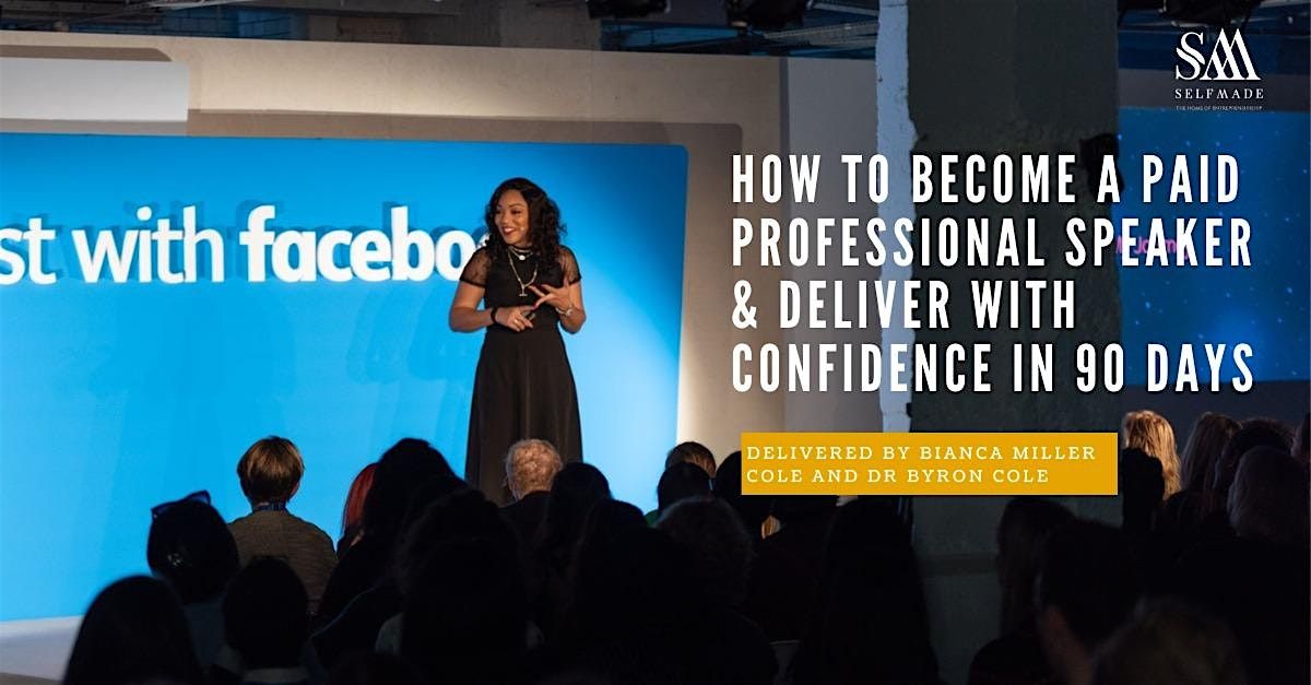 How To Become A Paid Professional Speaker & Deliver With Confidence!