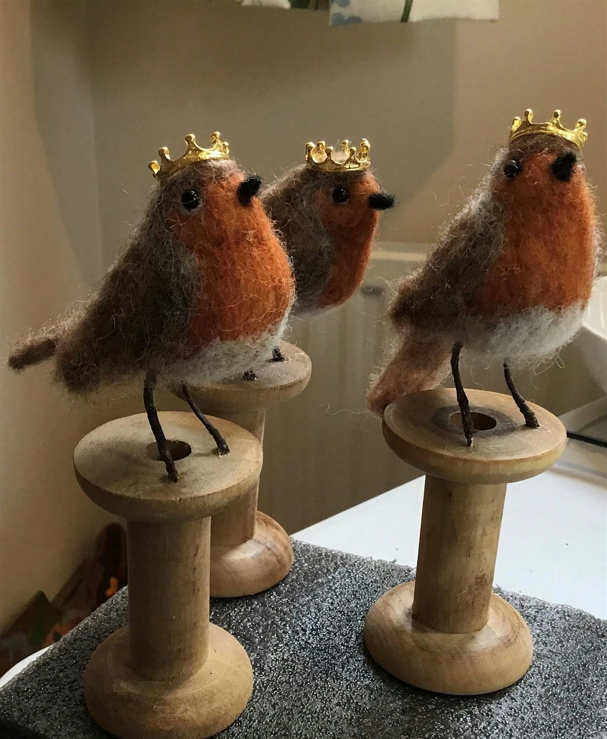 Needle felted robin workshop (ECC2806)