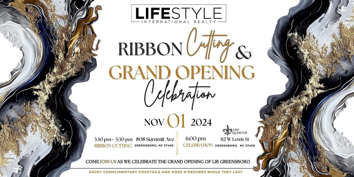 Ribbon Cutting & Grand Opening Celebration