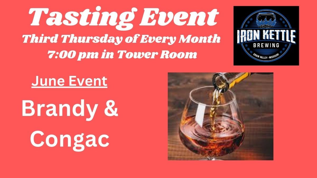 Tasting Event-Brandy and Cognac