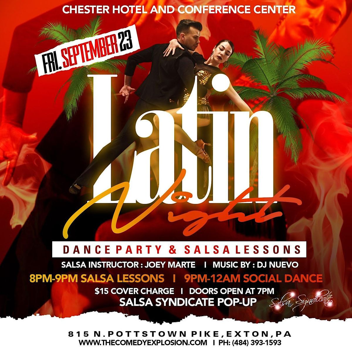 Latin Night with Salsa Lessons
