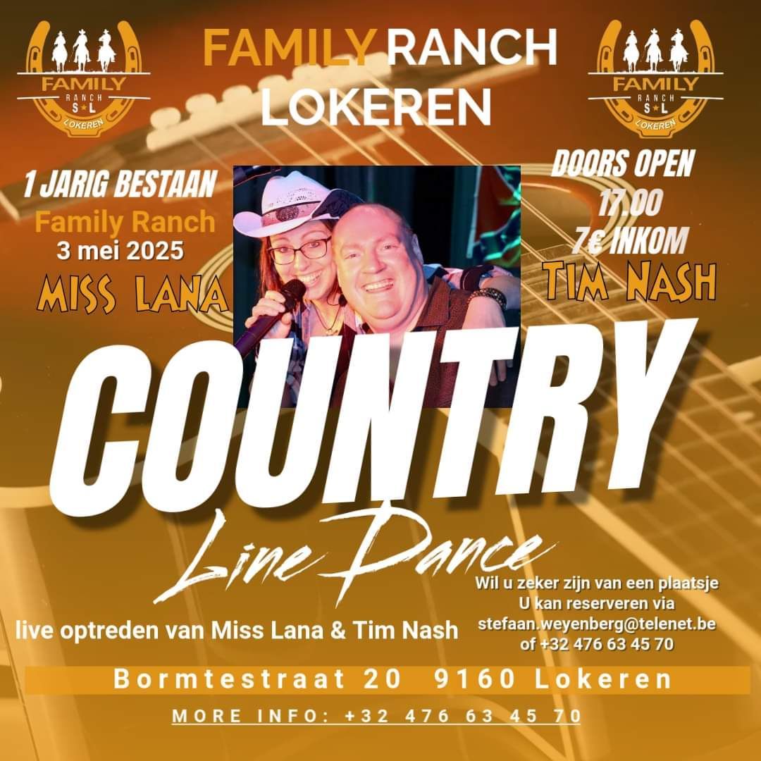 1 jarig bestaan family ranch 