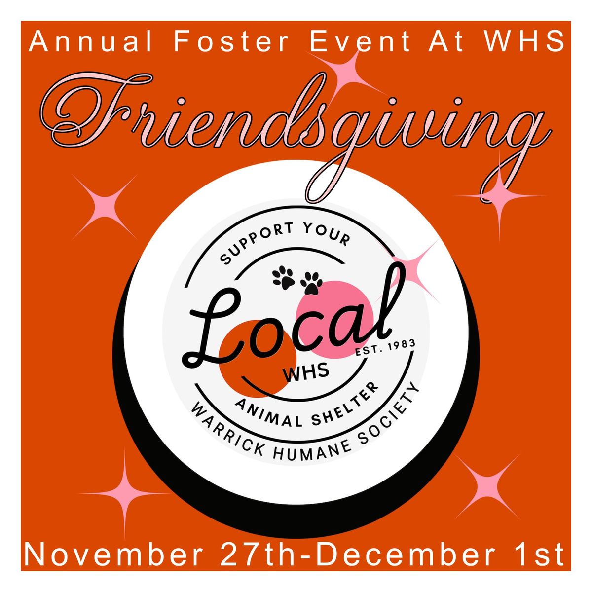 FriendsGiving Foster Event at WHS