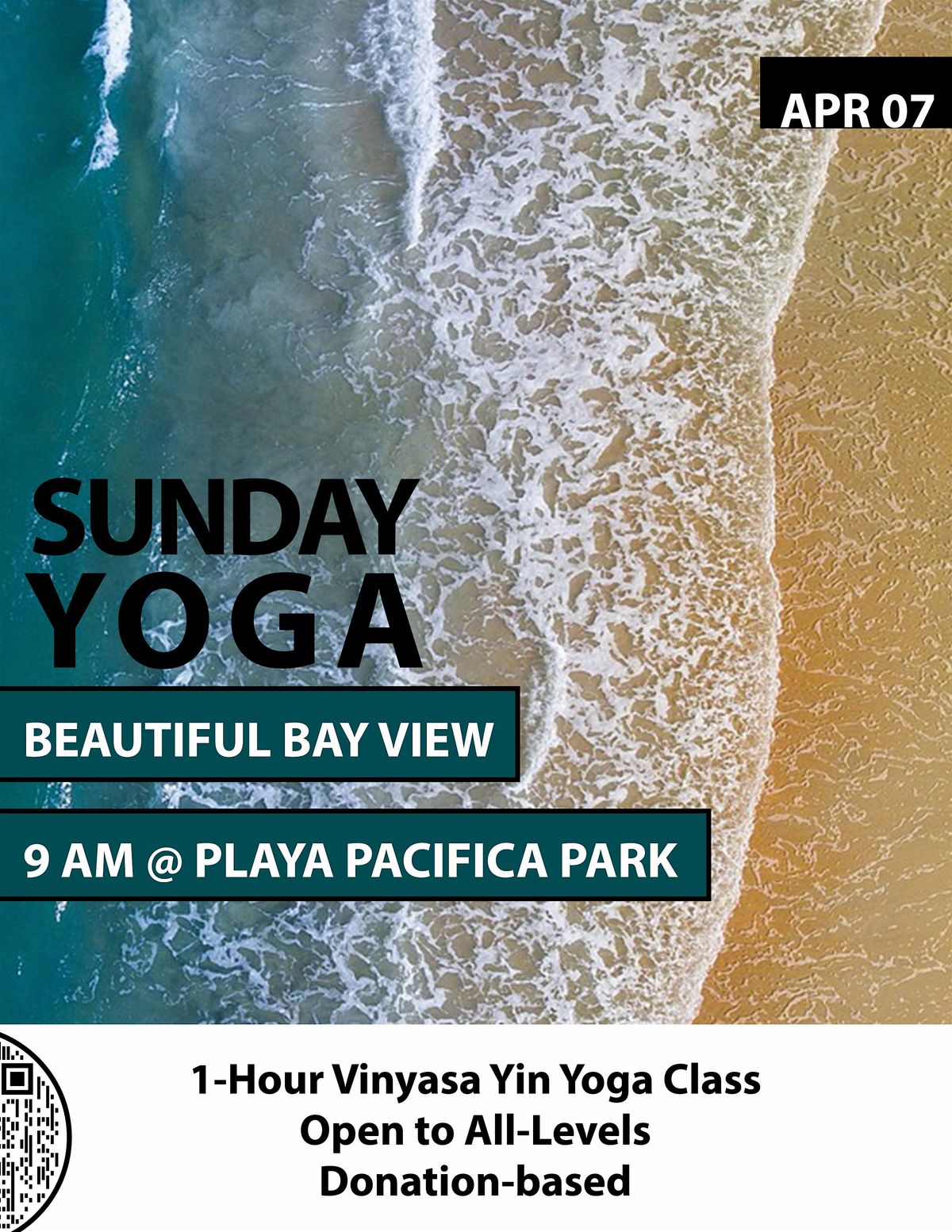 Sunday VinYin Yoga Ocean View!