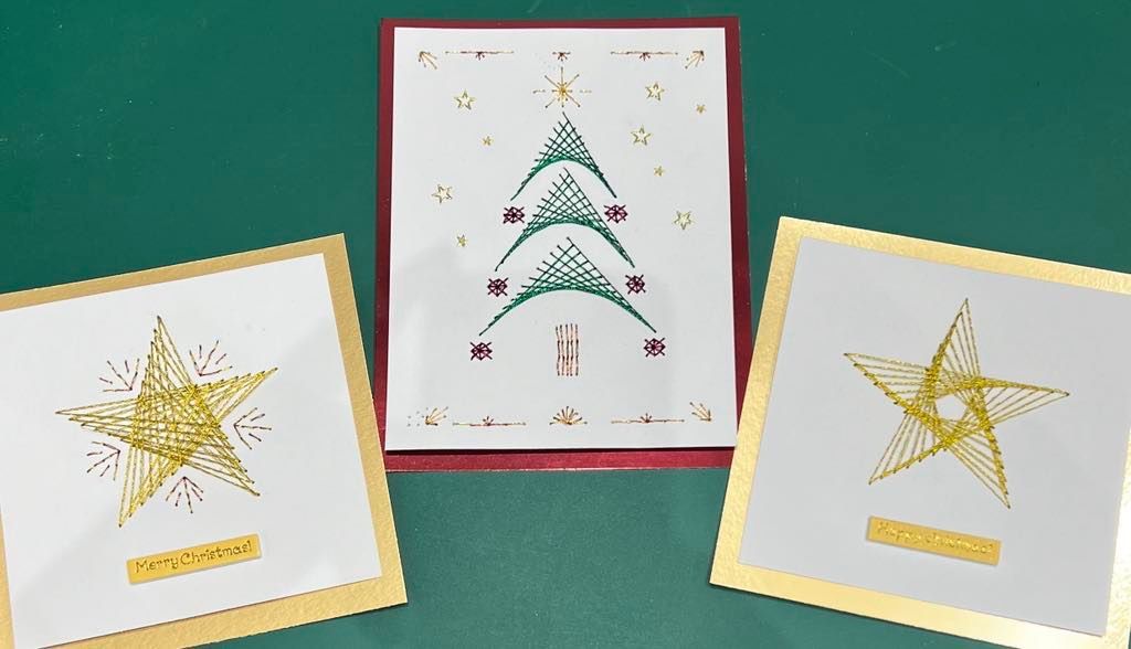 Prick & Stitch Christmas Cards \ud83c\udf84 