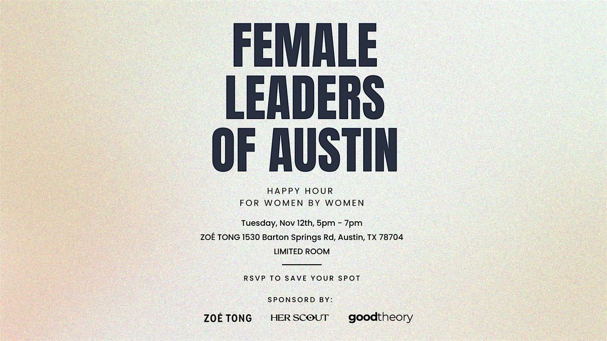 Female Leaders Of Austin