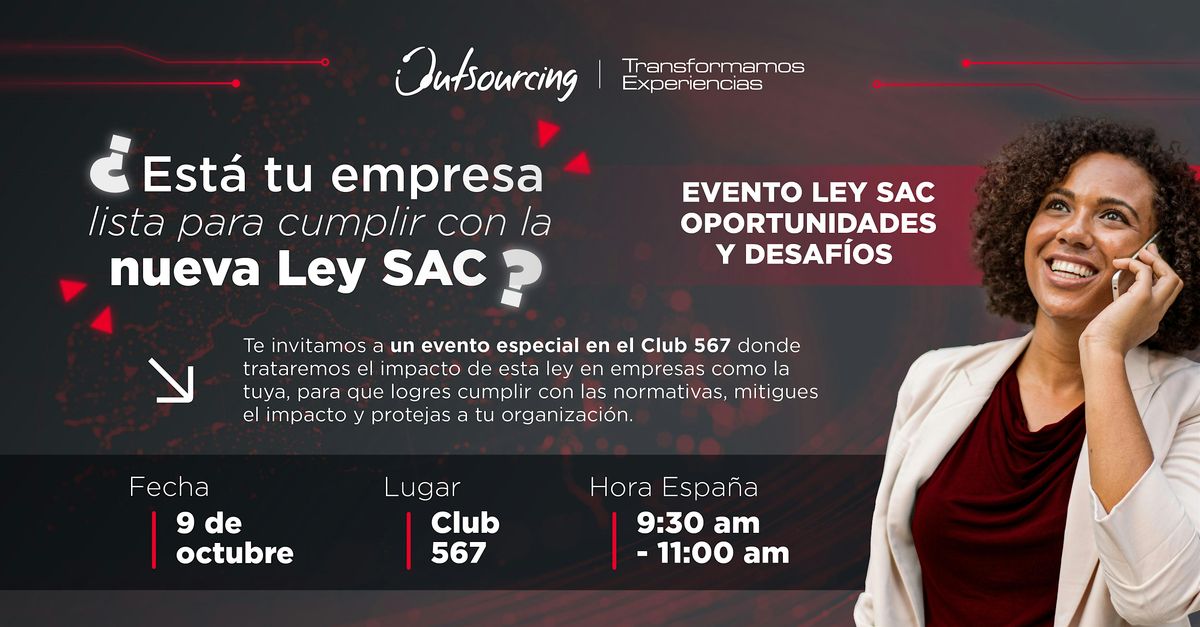 Networking Liderazgo: Prep\u00e1rate para la Ley SAC con expertos