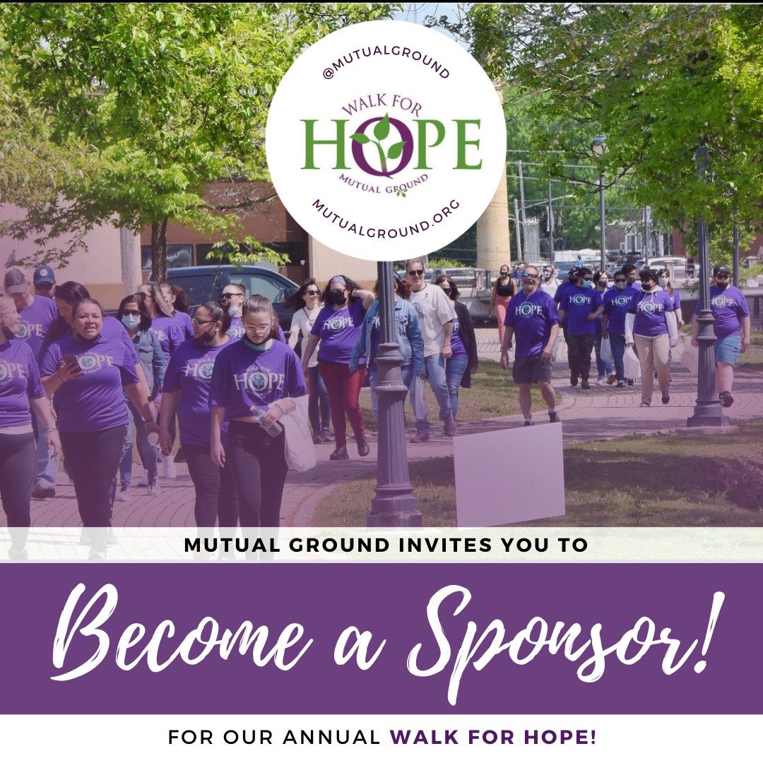 Mutual Ground's 16th Annual Walk for Hope