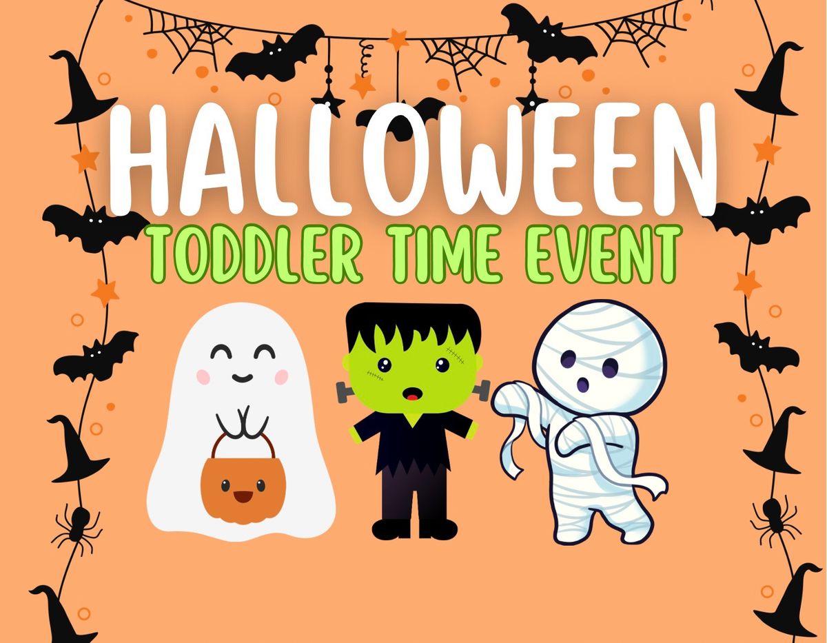 Halloween Toddler Time Event