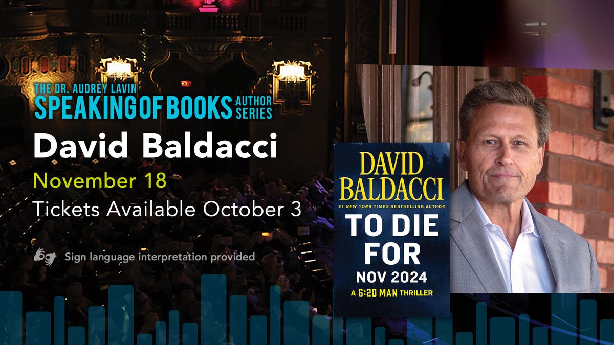 Speaking of Books featuring David Baldacci