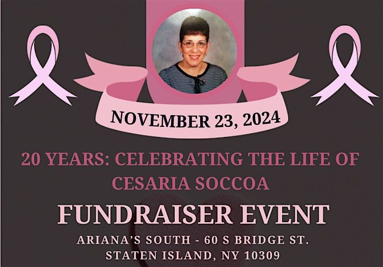 20 Years: Celebrating the Life of Cesaria Soccoa - A Breast Cancer Awareness Fundraiser