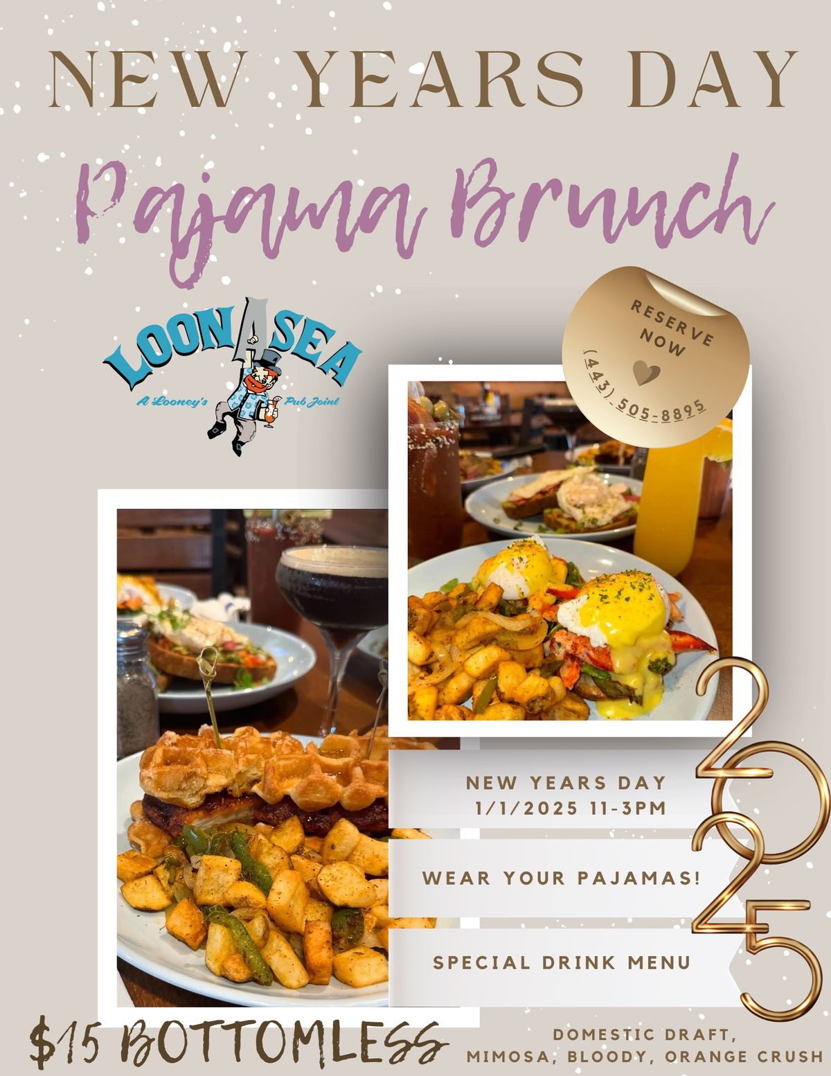 New Year\u2019s Day Pajama Brunch!