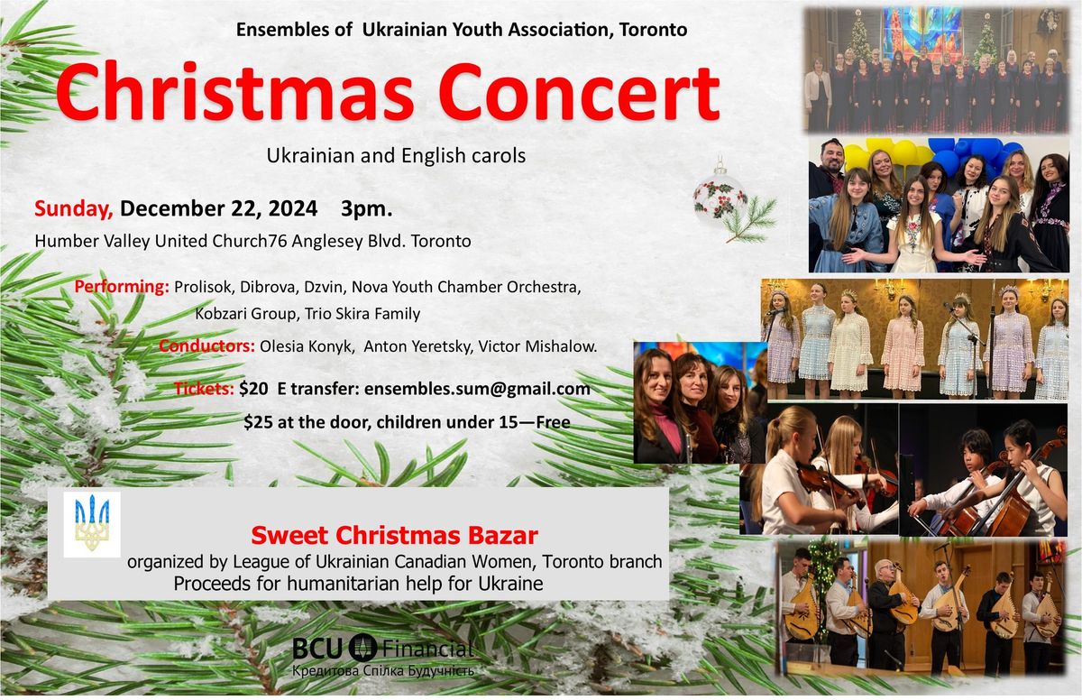 Christmas Concert & Sweet Christmas Bazar