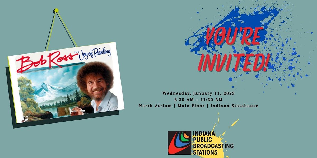 Celebration of the 40th Anniversary of The Joy of Painting with Bob Ross